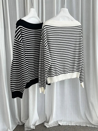striped wool sweater