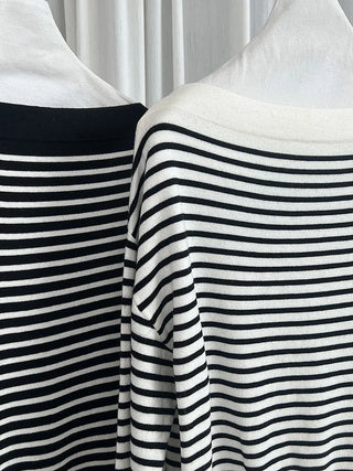 striped wool sweater