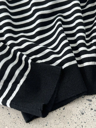 striped wool sweater