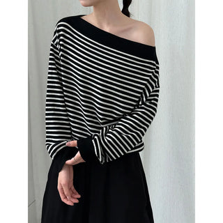 striped wool sweater