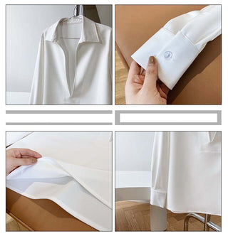 V-neck shirt