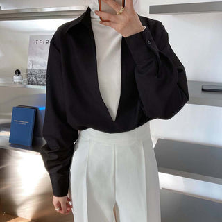 V-neck shirt