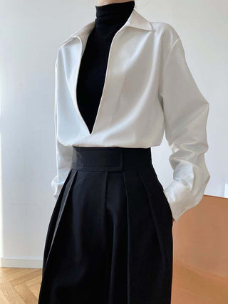 V-neck shirt
