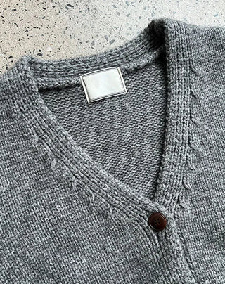 V-neck cardigan