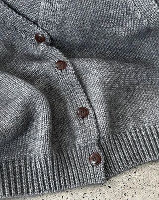 V-neck cardigan