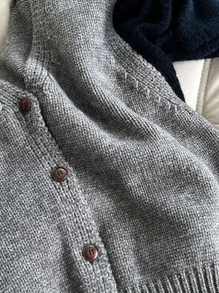 V-neck cardigan