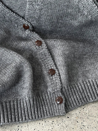V-neck cardigan