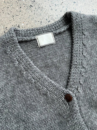 V-neck cardigan