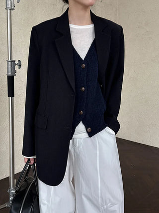 V-neck cardigan