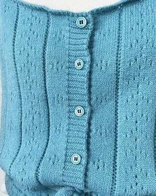 hollow tied vest