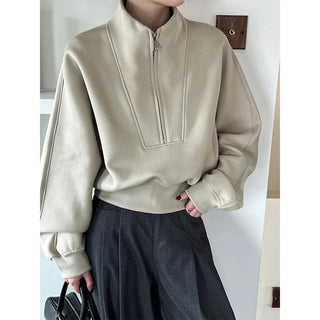 half zipper top