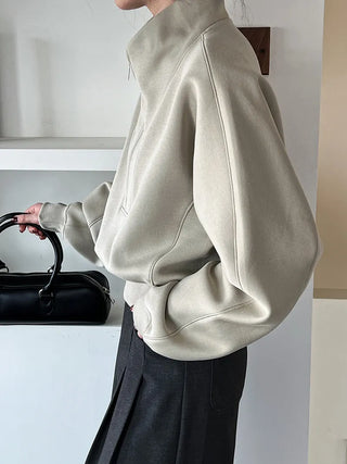 half zipper top