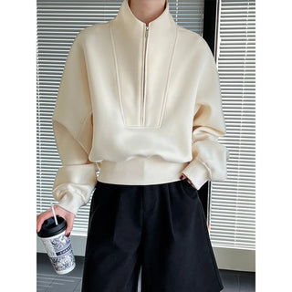 half zipper top