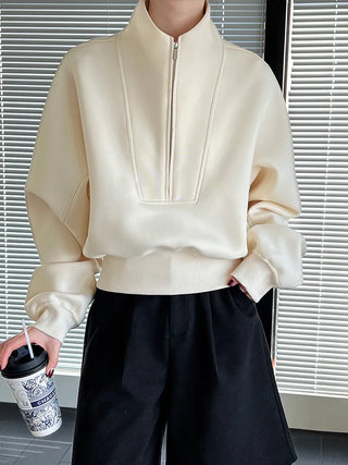 half zipper top