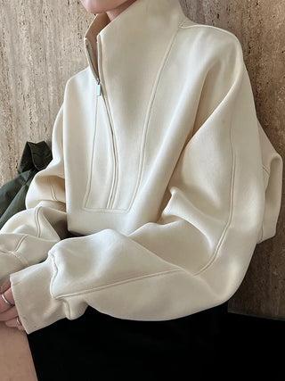 half zipper top