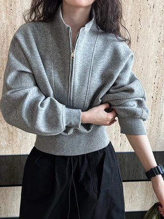 half zipper top