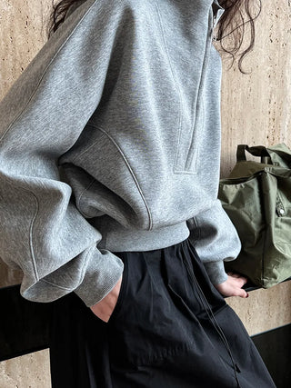 half zipper top