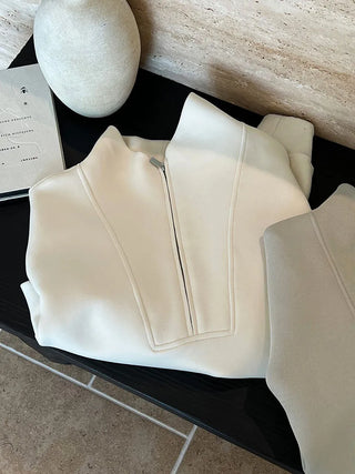 half zipper top