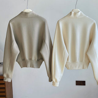 half zipper top