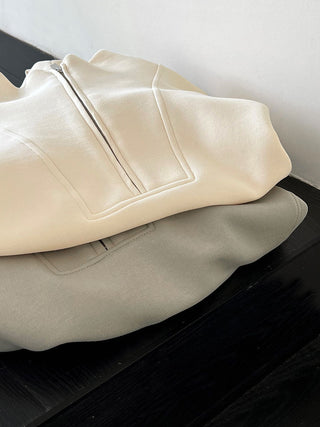 half zipper top
