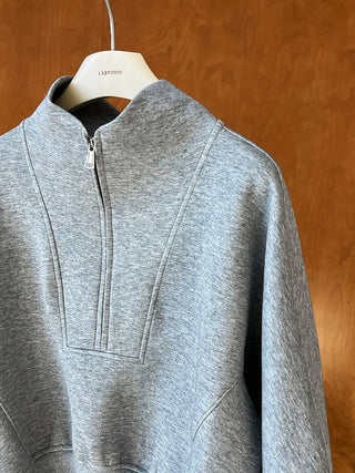 half zipper top