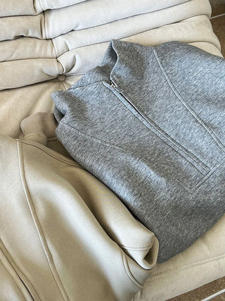half zipper top