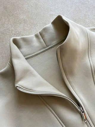 half zipper top