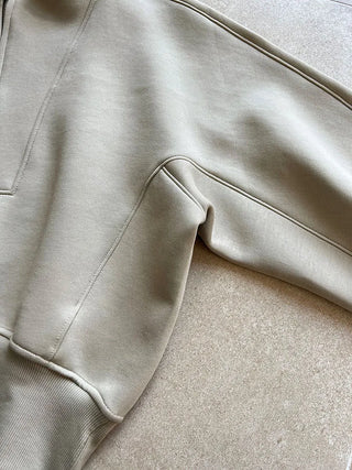 half zipper top