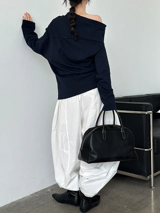 off-shoulder top