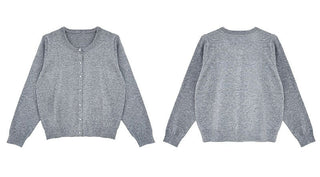 button sweater