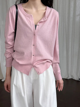 button sweater