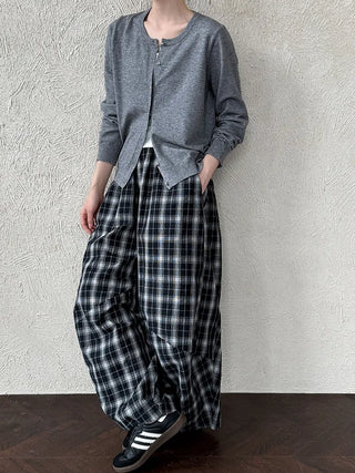 button sweater