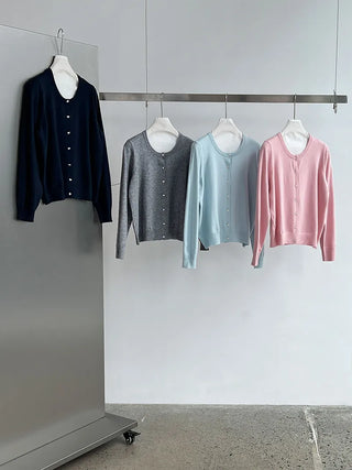button sweater