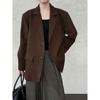 waffle suit coat
