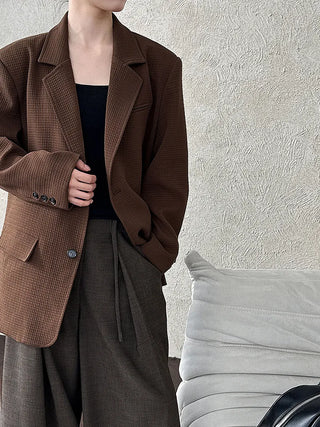 waffle suit coat