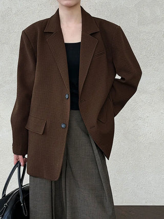 waffle suit coat