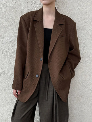 waffle suit coat