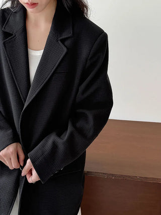 waffle suit coat