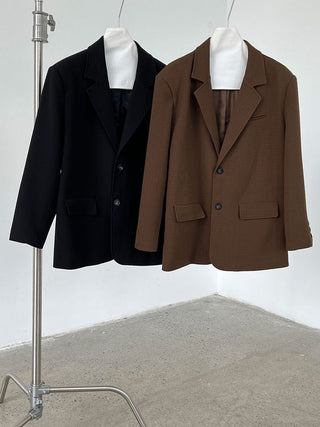 waffle suit coat