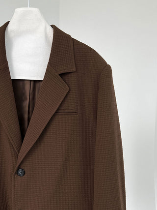 waffle suit coat