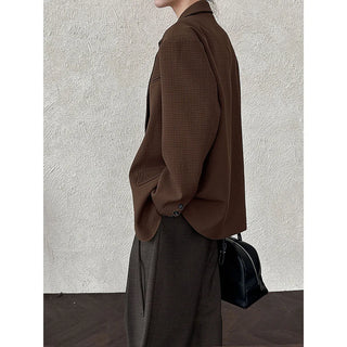 waffle suit coat