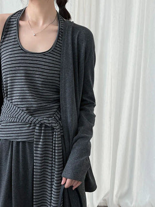 vest cardigan pants
