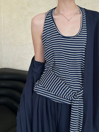 vest cardigan pants