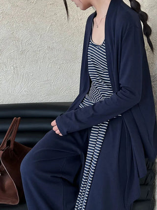 vest cardigan pants