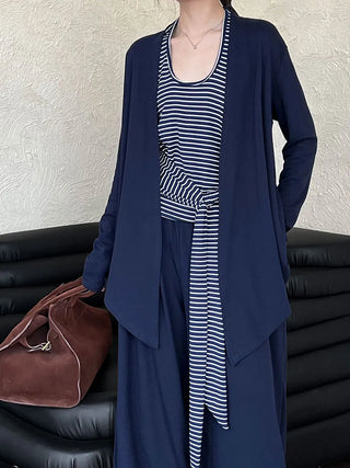 vest cardigan pants