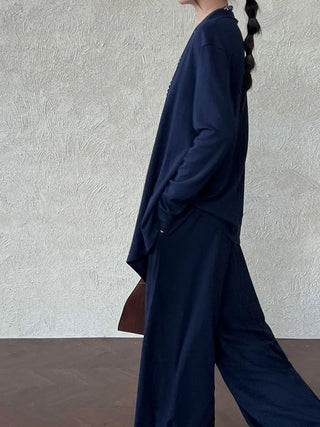 vest cardigan pants