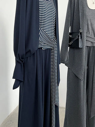 vest cardigan pants
