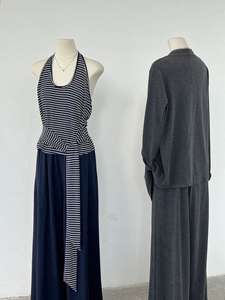 vest cardigan pants
