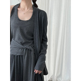vest cardigan pants