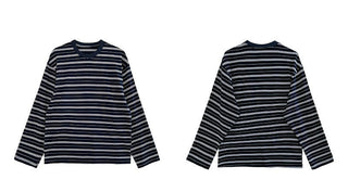 striped bottoming shirt
